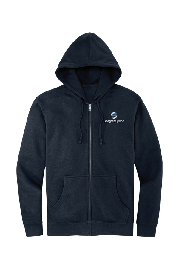 Seagate Space: ADULT SoftSpun Fleece Full-Zip Hoodie (Embroidered)