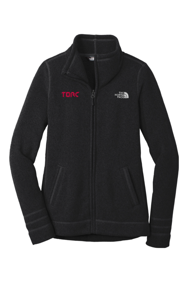 Torc: The North Face Ladies Sweater Fleece Jacket (Embroidered)