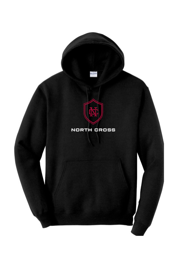 North Cross: ADULT Heavy Hooded Sweatshirt (FullFront Embroidery)