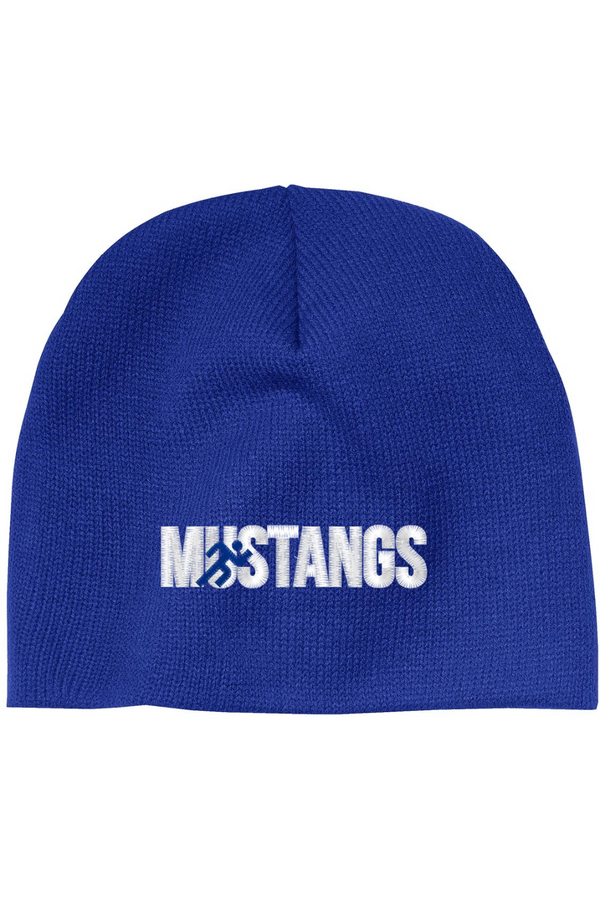 Mustang Running Club: EMBROIDERED Beanie Cap