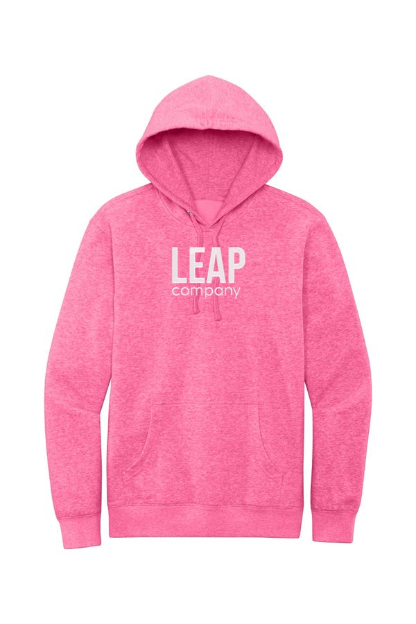 Leap: ADULT SoftSpun Fleece Hoodie (Front Embroidery)