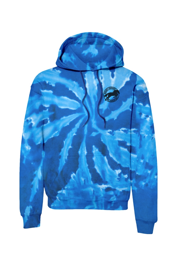MVES: ADULT Tie-Dye Pullover Hooded Sweatshirt (Embroidered)
