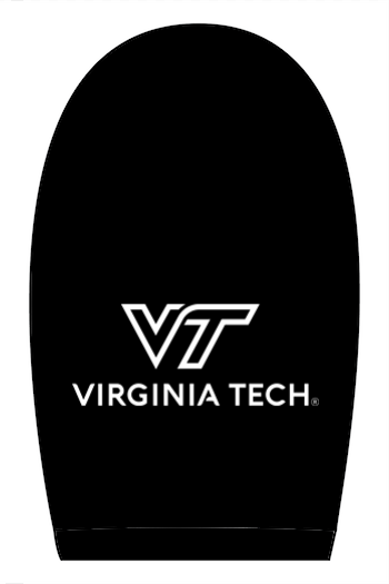 VTTI Chevron with VT Sleeve Logo: ADULT Ringspun Jersey Tee (Printed)