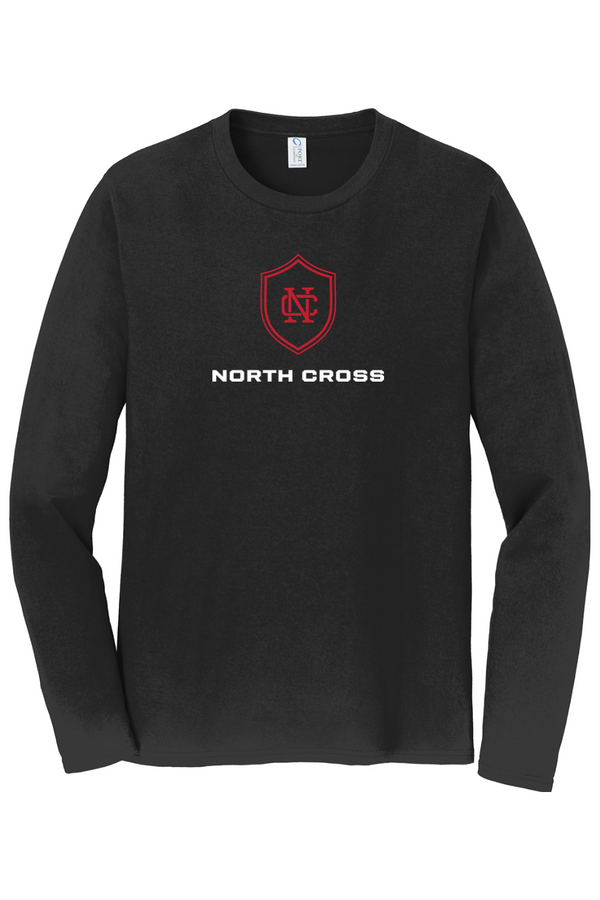 North Cross: ADULT Ringspun Long Sleeve Tee (Printed)