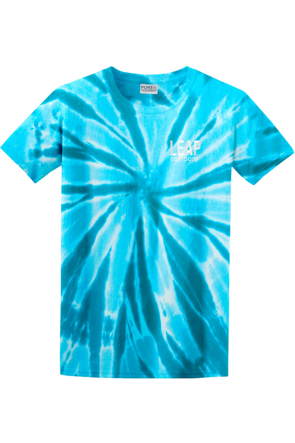 Leap: ADULT Tie-Dye Tee (Embroidered)