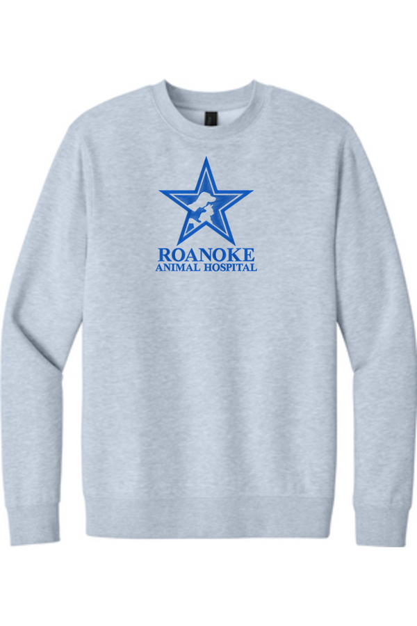 RAH: ADULT SoftSpun Fleece Crewneck Sweatshirt (FullFront Embroidery)