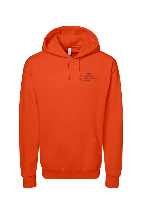 VTTI Chevron with VT Sleeve Logo: ADULT Classic Hooded Sweatshirt (Embroidered)