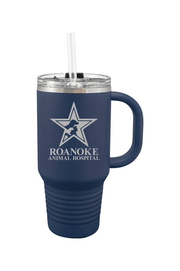 RAH: 32 oz. Travel Mug with Snap Lid and Straw (Engraved)