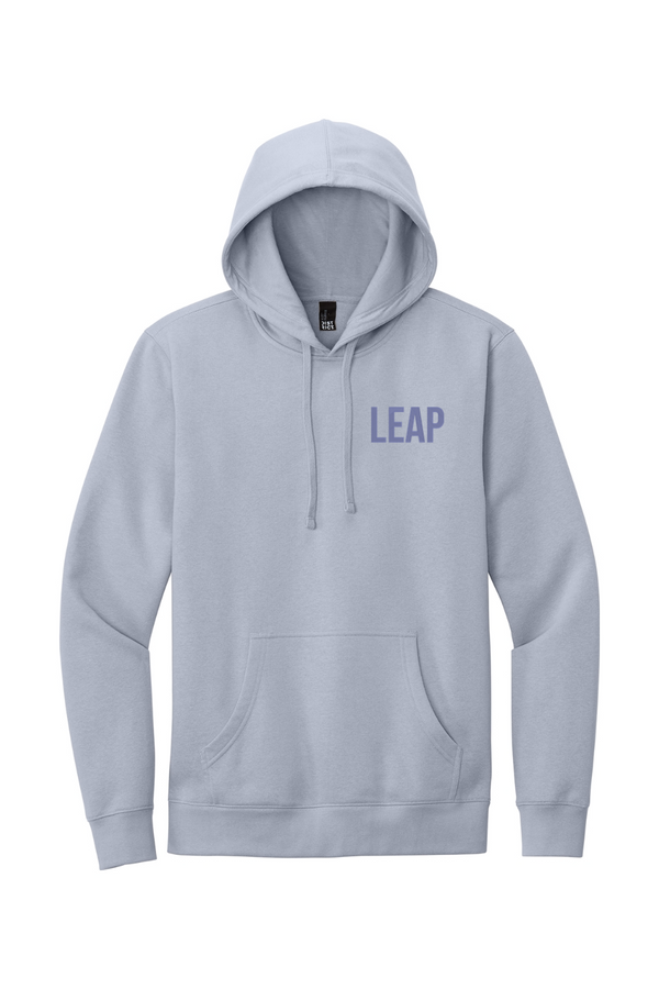 Leap: ADULT Tone-on-Tone SoftSpun Fleece Hoodie (Embroidered)