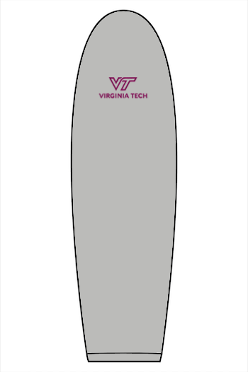 VTTI Chevron with VT Sleeve Logo: ADULT Performance Fleece 1/4-Zip Pullover Sweatshirt (Embroidered)