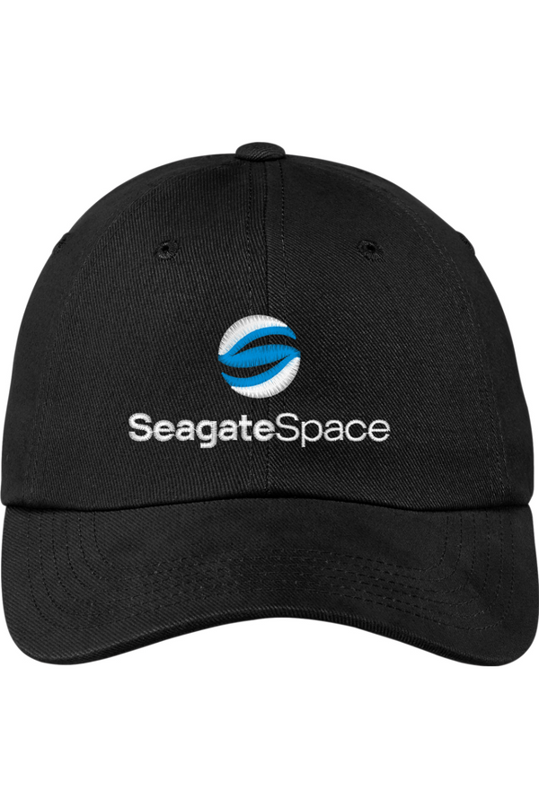 Seagate Space: Brushed Twill Cap (Embroidered)