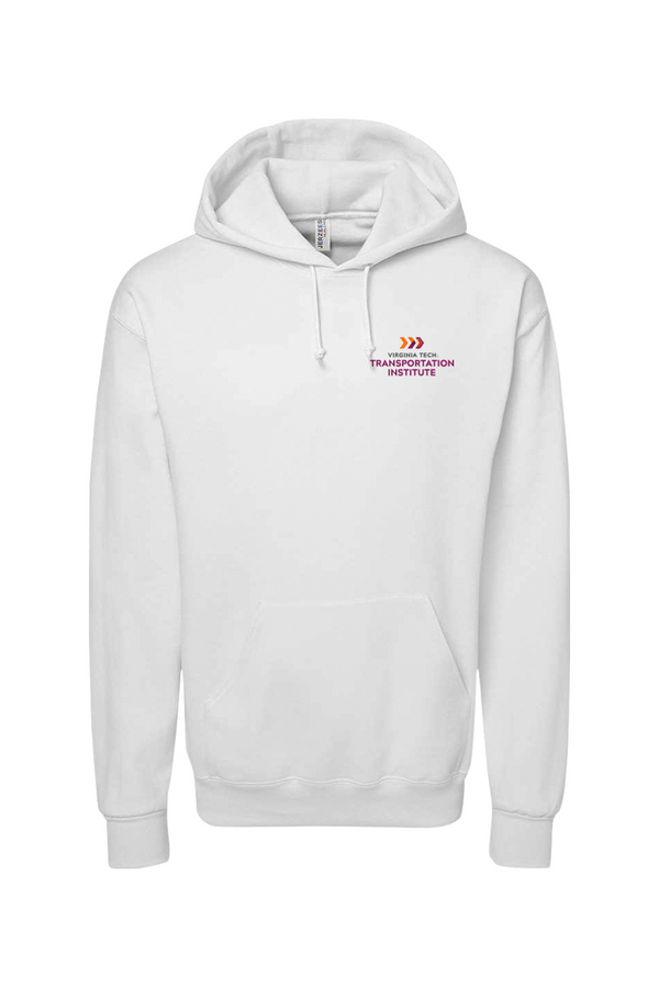 VTTI Chevron with VT Sleeve Logo: ADULT Classic Hooded Sweatshirt (Embroidered)