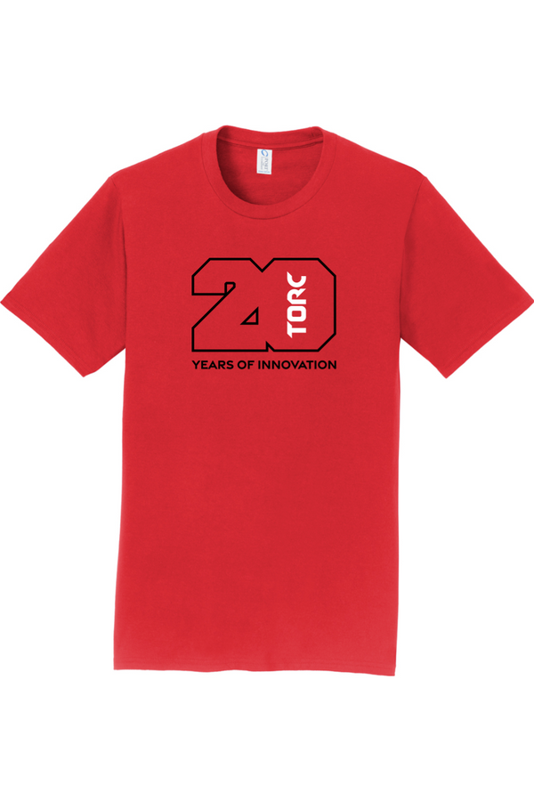 Torc 20th: ADULT Ringspun Tee (Printed)