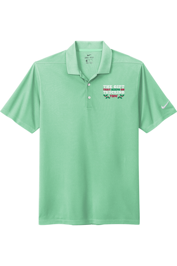 Torc "The Gift That Keeps On Trucking": Nike ADULT Dri-FIT Micro Pique 2.0 Polo (Embroidered)