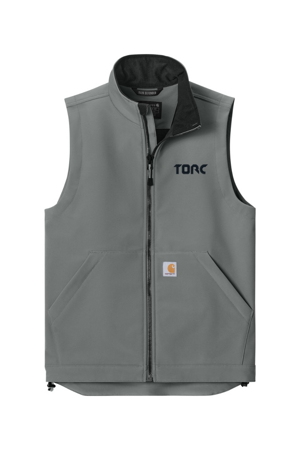 Torc: Carhartt ADULT Rain Defender Soft Shell Vest (Embroidered)
