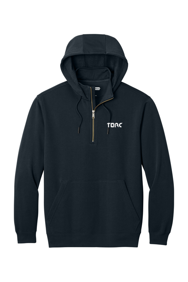 Torc: ADULT Work-Ready Heavy-Duty Fleece 1/4-Zip Hoodie (Embroidered)