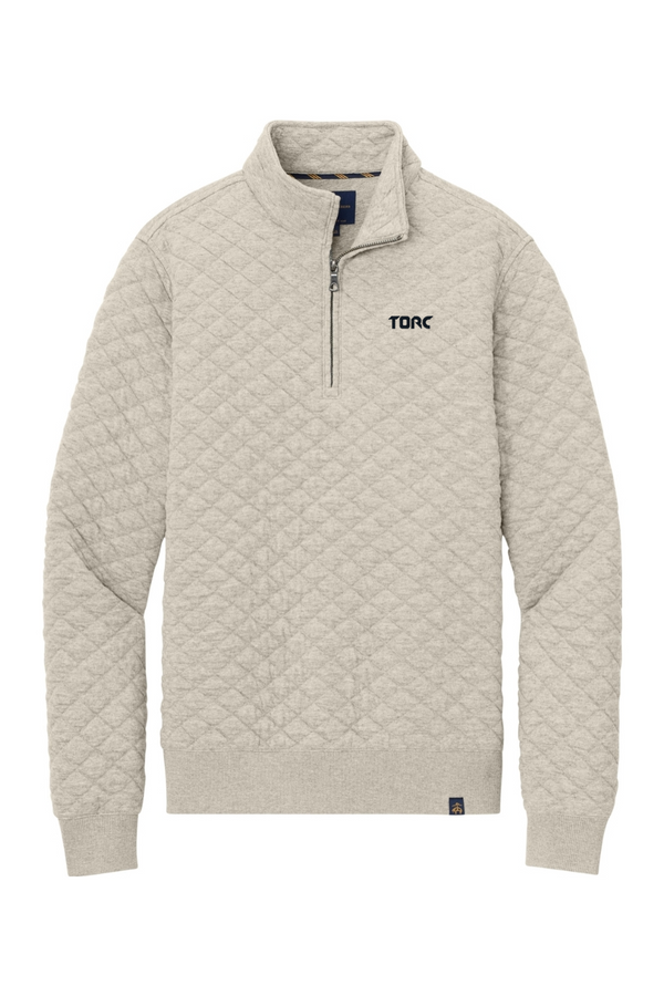 Torc: ADULT Brooks Brothers Diamond Quilt 1/4-Zip (Embroidered)