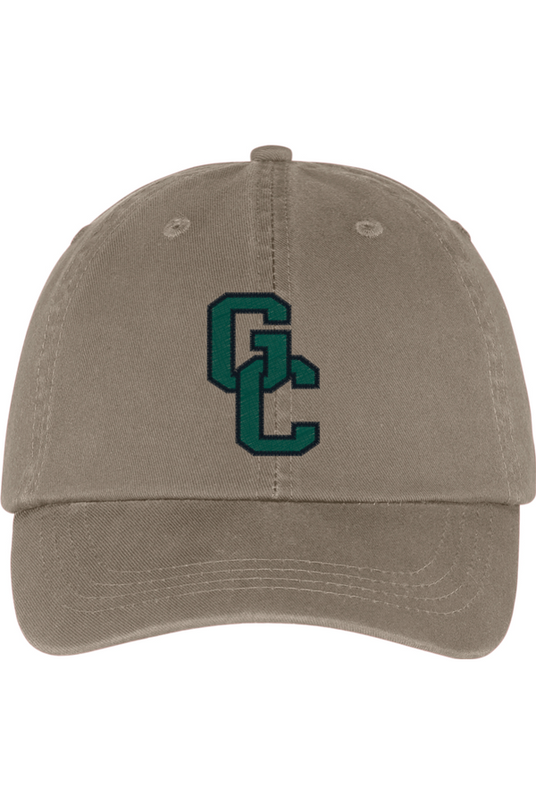 Gribbin: Washed Twill Cap (Embroidered)