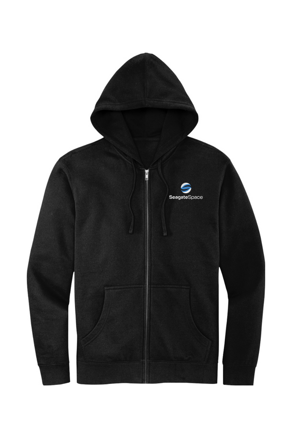 Seagate Space: ADULT SoftSpun Fleece Full-Zip Hoodie (Embroidered)