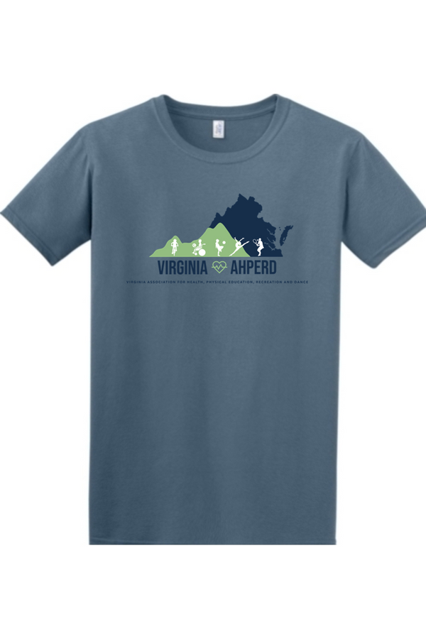 VA AHPERD: ADULT SoftSpun Cotton T (Printed)