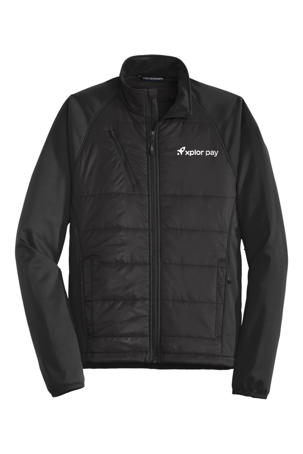Xplor Pay: ADULT Hybrid Soft Shell Jacket (Embroidered)