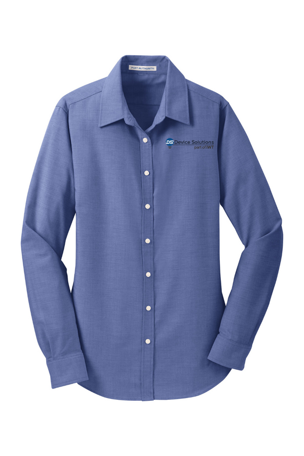DS/IWT: LADIES Classic Oxford Shirt (Embroidered)
