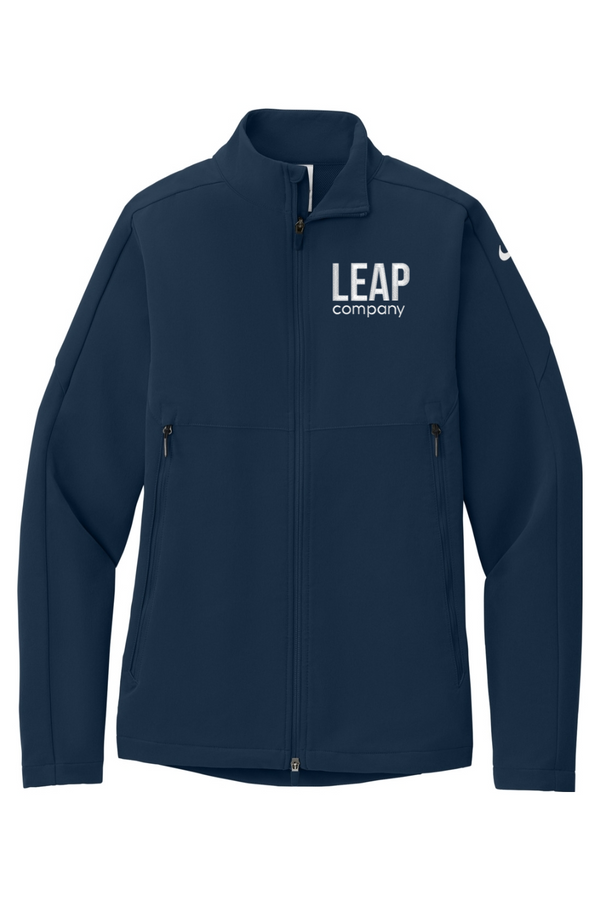 Leap: Nike ADULT Full-Zip Soft Shell Jacket (Embroidered)