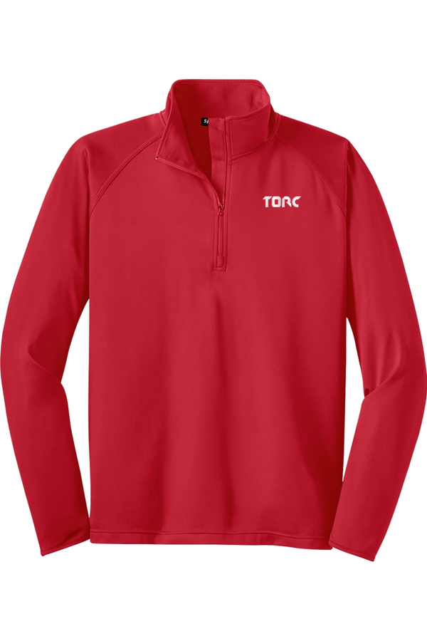 Torc: TALL Sport-Wick Stretch 1/2-Zip Pullover (Embroidered)