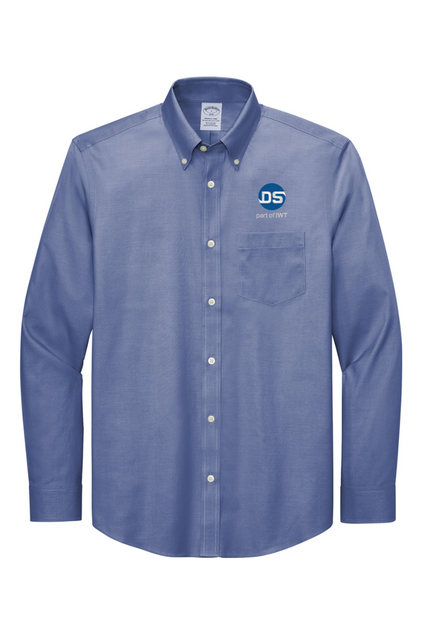 DS/IWT: ADULT Brooks Brothers Wrinkle-Free Stretch Pinpoint Shirt (Embroidered)
