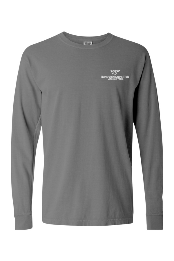 VTTI Chevron: ADULT Comfort Colors Ringspun Long Sleeve Tee (Embroidered)