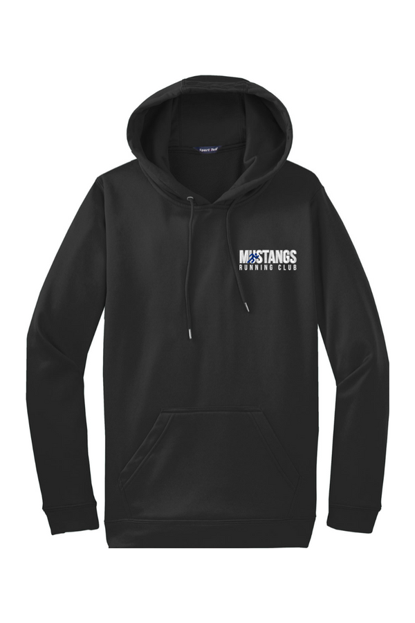 Mustang Running Club: ADULT Sport-Wick Fleece Hooded Pullover (Embroidered)