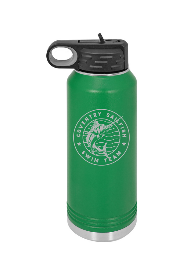 Coventry Sailfish: 40 oz. Stainless Steel Water Bottle (Engraved)
