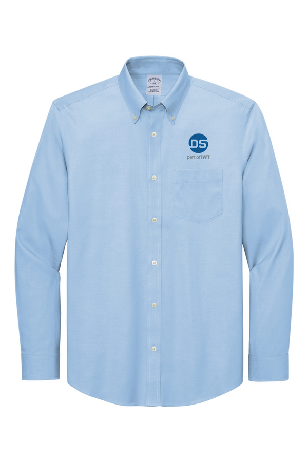 DS/IWT: ADULT Brooks Brothers Wrinkle-Free Stretch Pinpoint Shirt (Embroidered)