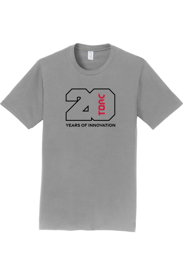 Torc 20th: ADULT Ringspun Tee (Printed)
