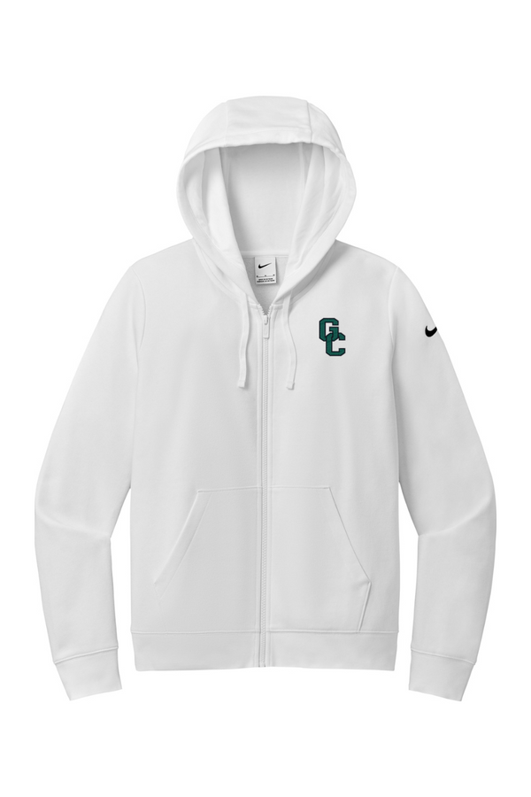 Glen Cove: LADIES Nike Fleece Full-Zip Hoodie (Embroidered)
