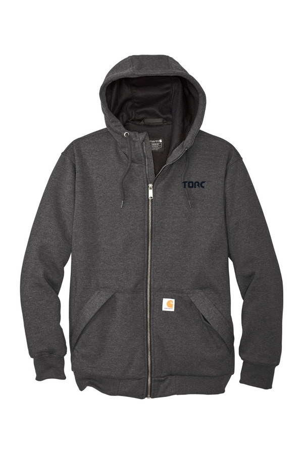 Torc: Carhartt ADULT Midweight Thermal-Lined Full-Zip Sweatshirt (Embroidered)