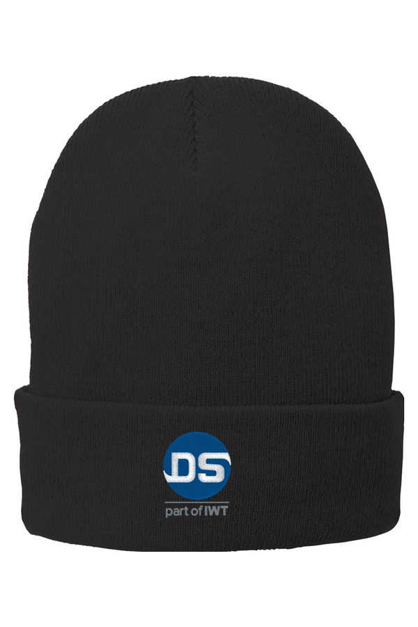 DS/IWT:  Fleece-Lined Knit Cap (Embroidered)