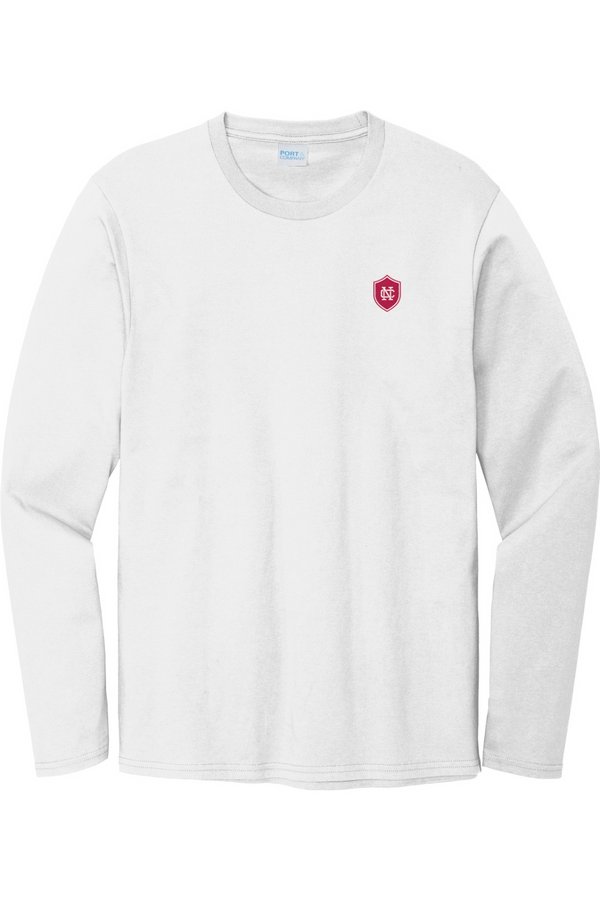 North Cross: ADULT 6oz Ringspun Long Sleeve T-shirt (Embroidered)