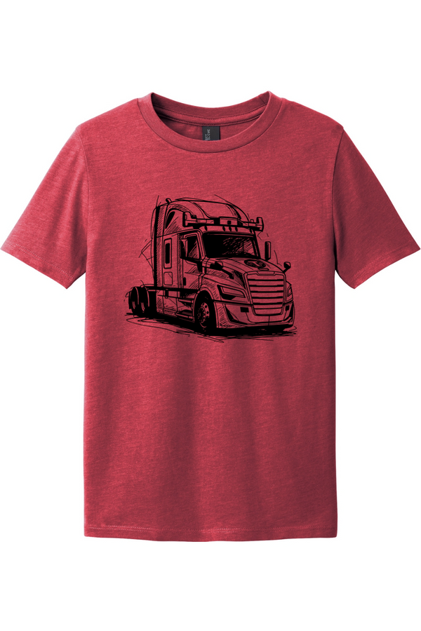 Torc: YOUTH SoftBlend Heather Tee (Printed)