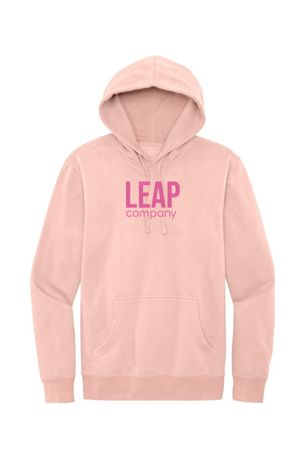 Leap: ADULT SoftSpun Fleece Hoodie (Front Embroidery)