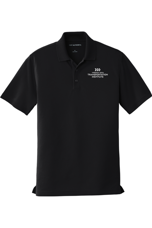 VTTI Chevron with VT Sleeve Logo: ADULT UV Micro-Mesh Performance Polo (Embroidered)