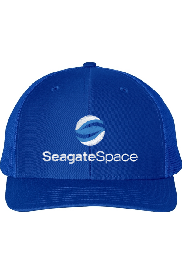 Seagate Space: Richardson Snapback Trucker Cap (Embroidered)