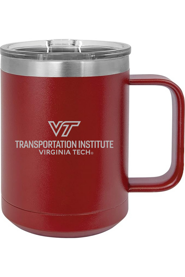VTTI: 15oz Insulated Coffee Mug with Slider Lid (Engraved)