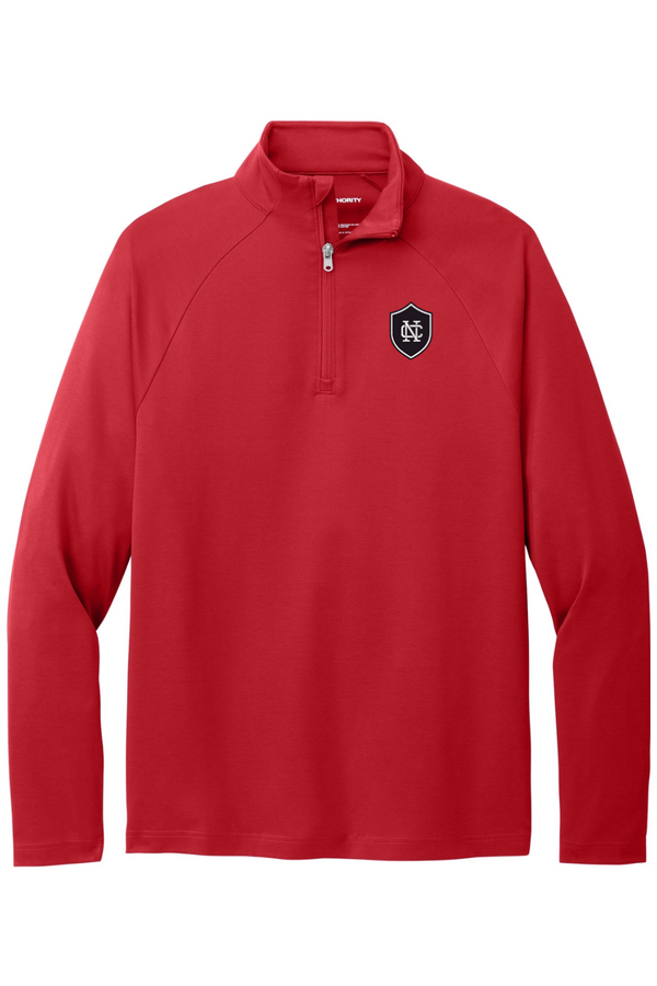 North Cross: ADULT Carbon-Neutral Performance 1/4-Zip (Embroidered)