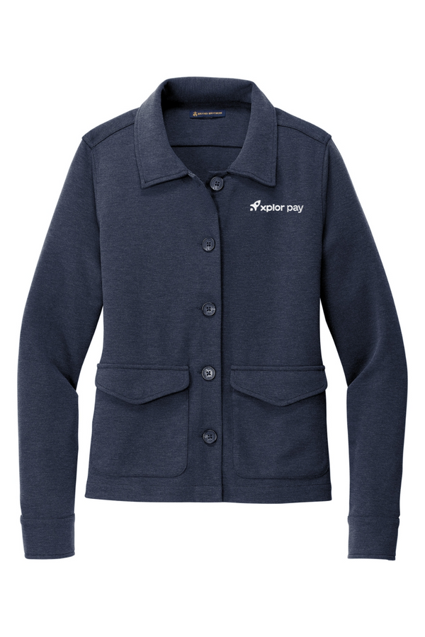 Xplor Pay: Brooks Brothers LADIES Mid-Layer Stretch Button Jacket (Embroidered)