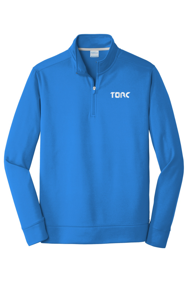 Torc: ADULT Performance Fleece 1/4-Zip Pullover Sweatshirt (Embroidered)