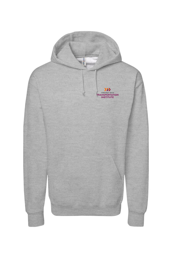 VTTI Chevron with VT Sleeve Logo: ADULT Classic Hooded Sweatshirt (Embroidered)