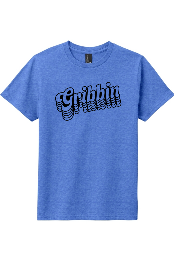 Gribbin: YOUTH Ringspun Heather Tee (Printed)