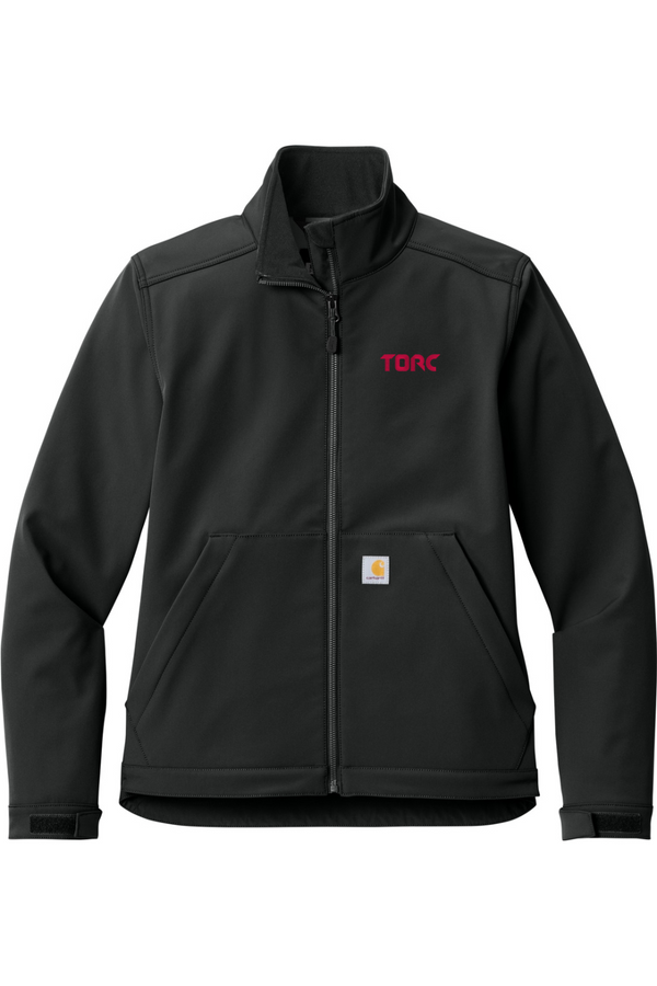 Torc: Carhartt LADIES Rain Defender Soft Shell Jacket (Embroidered)