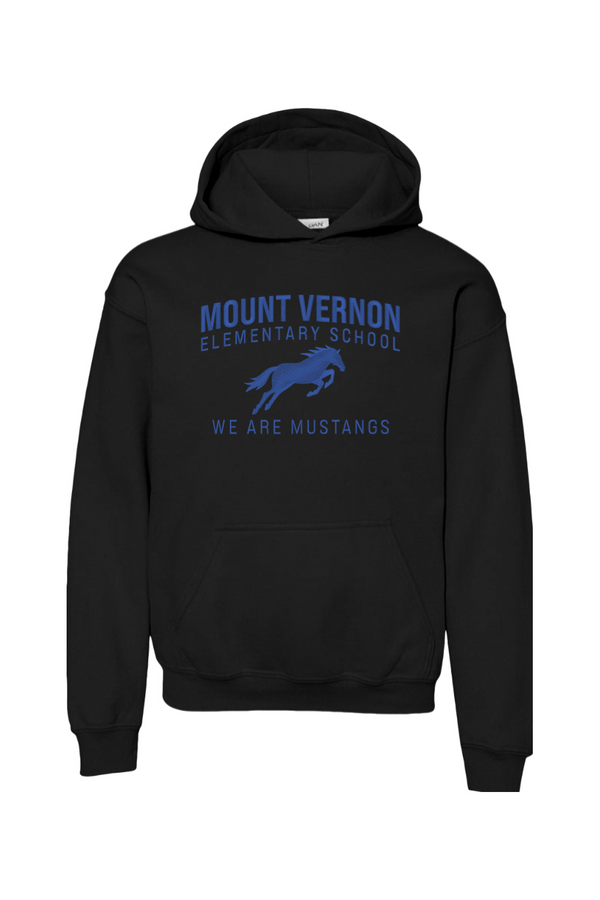 MVES: YOUTH Heavy Hooded Sweatshirt (FullFront Embroidery)